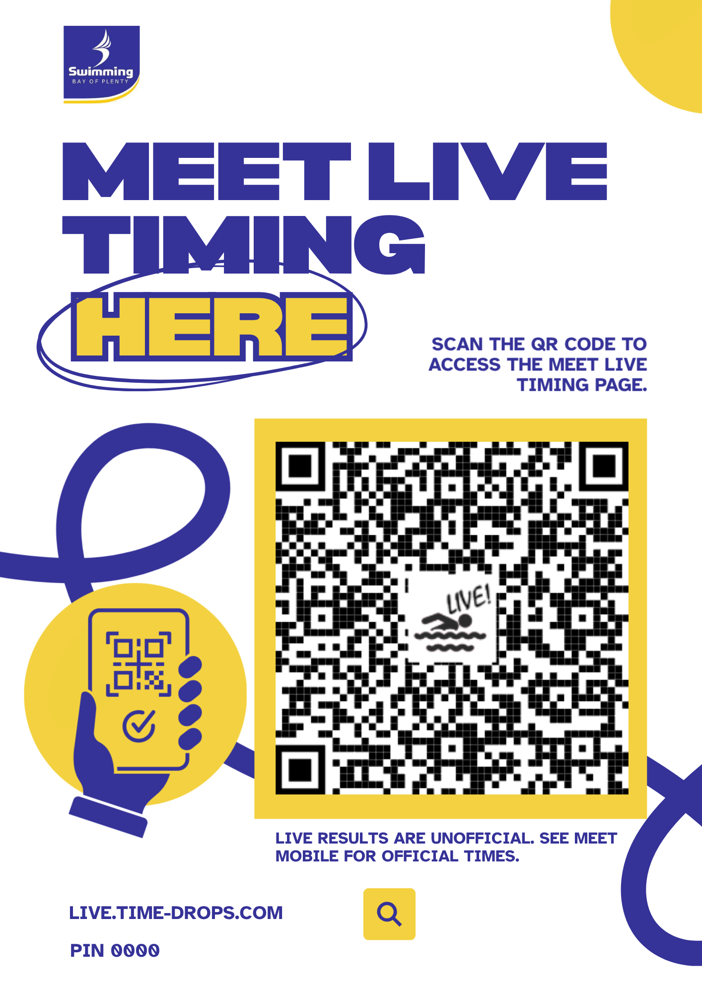 SBOP Live Timing Poster